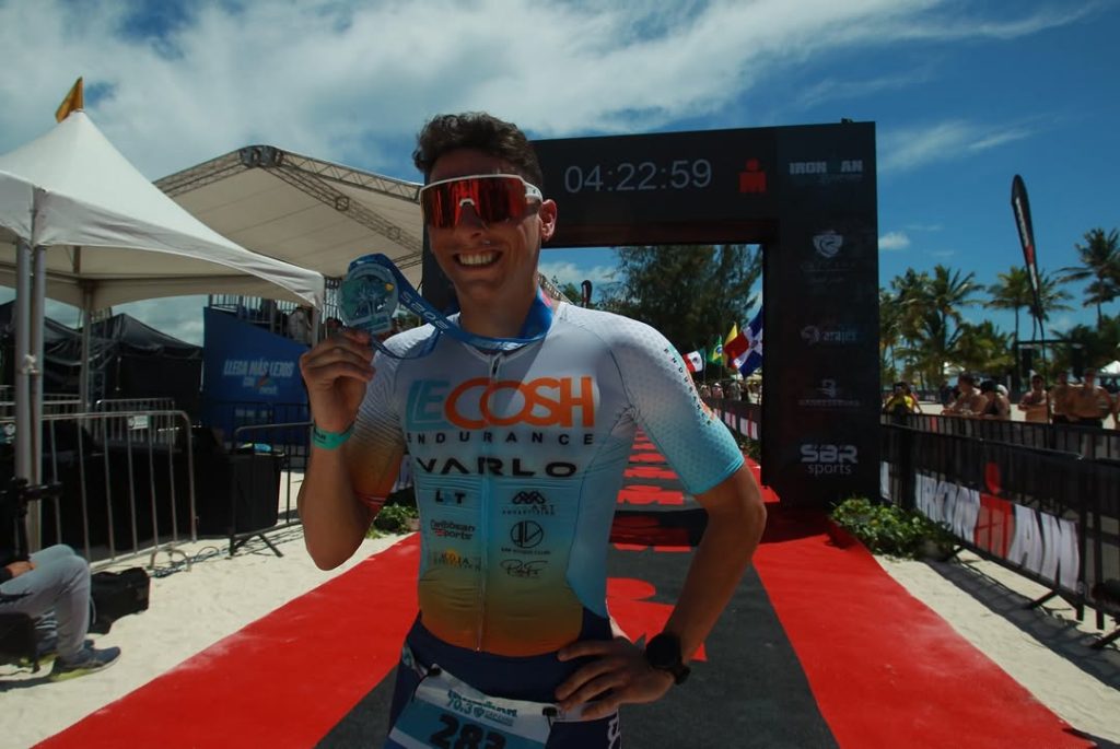 Javier Figueroa, atleta ganador de dos ediciones de Iroman70.3 Cap Cana.