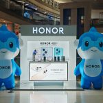 Stand de HONOR en Plaza Central