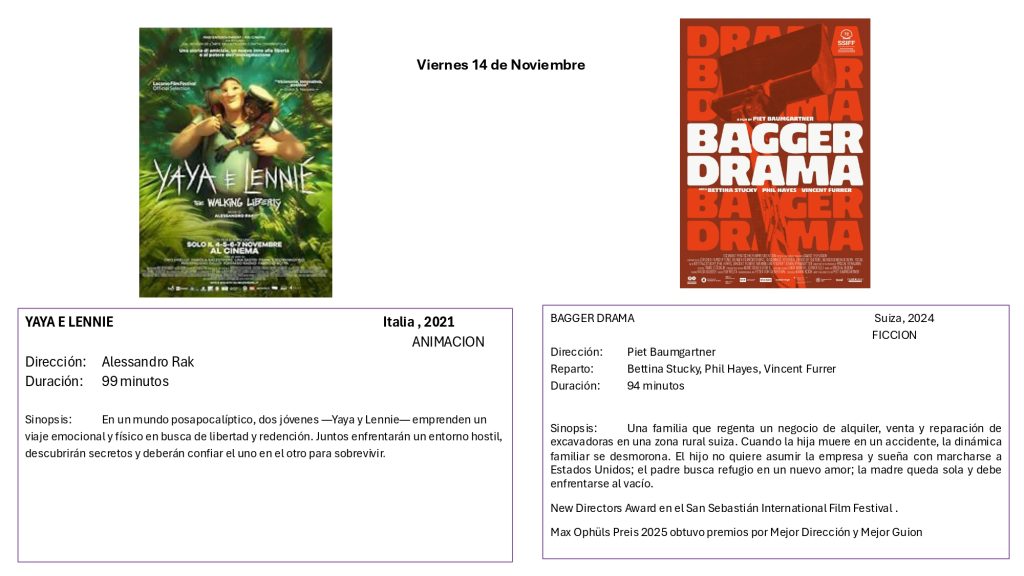 Fichas de: Yaya E Lennie y Bagger Drama