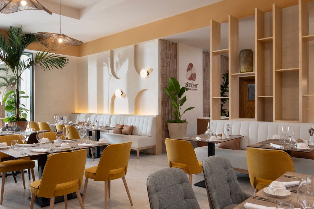 Uno de los restaurantes