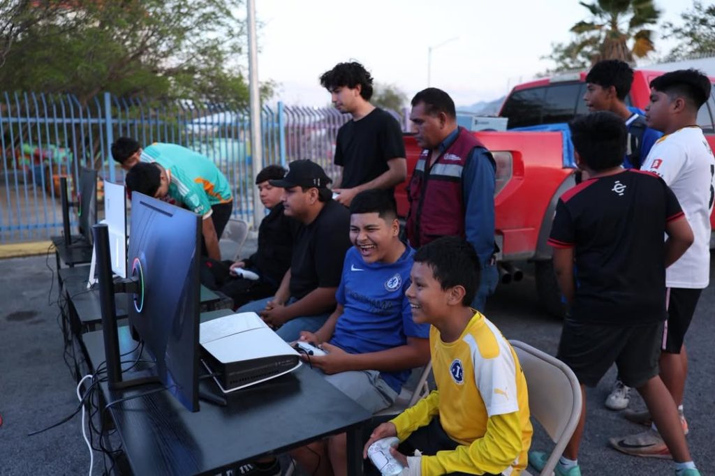 Jornada de Mundialito Gamer. Foto: Gobierno  Municipal García.