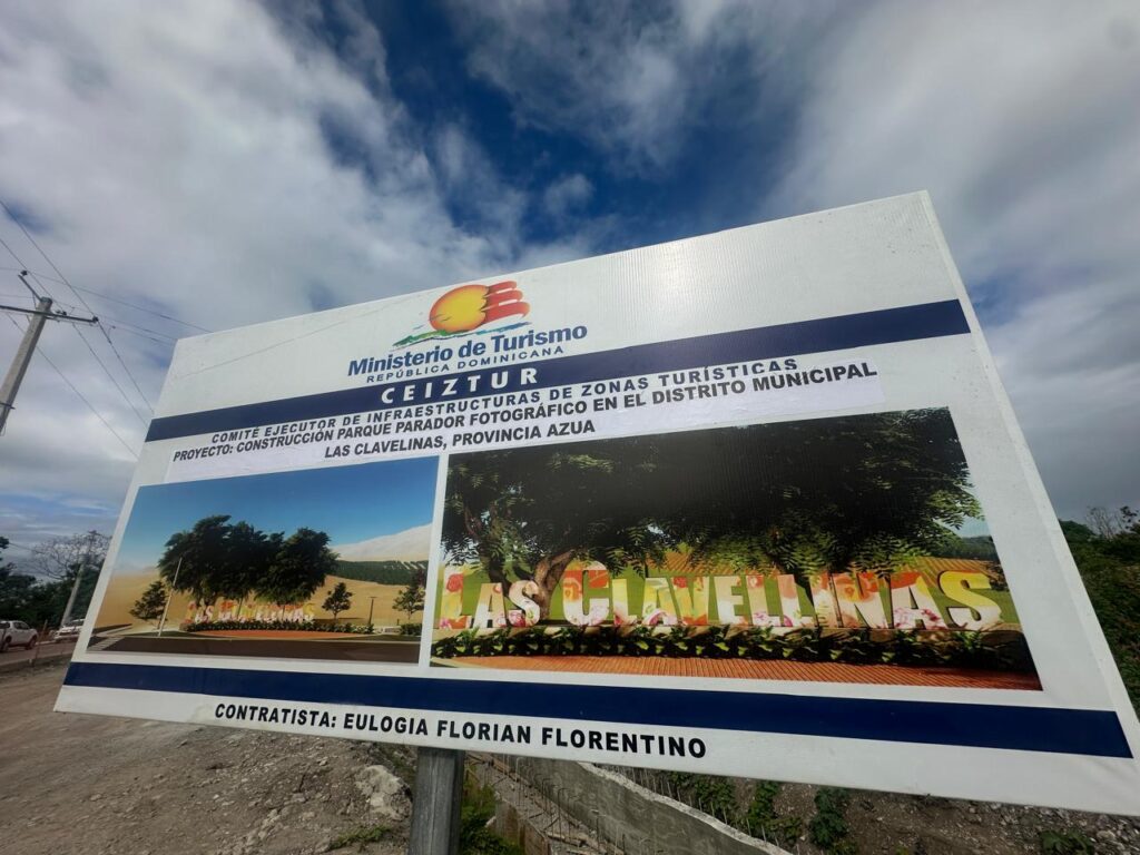 Turismo inicia construcción de parque-parador fotográfico en Las Clavellinas, Azua