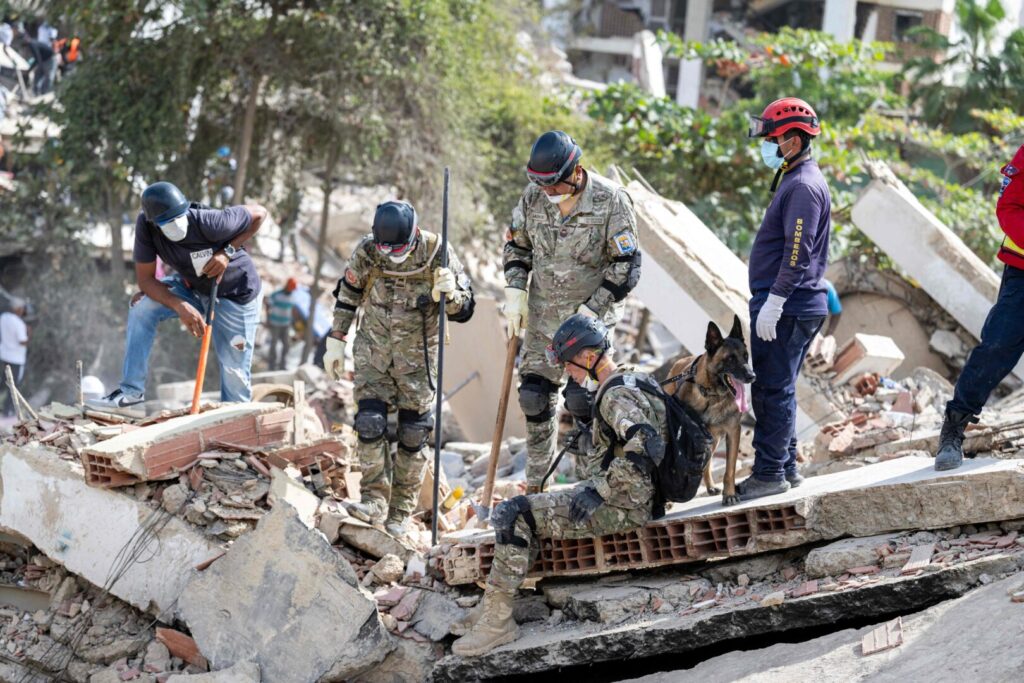 Zona afectada por terremoto en Venezuela. Foto: El Mundo.