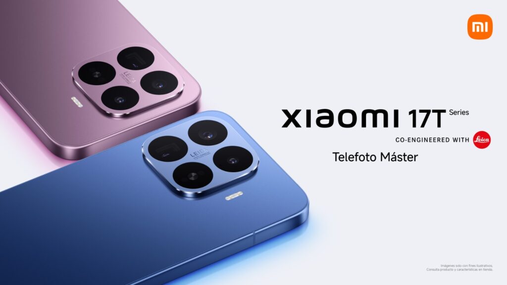 Xiaomi lleva la fotografía móvil premium a República Dominicana con la nueva Serie 17T