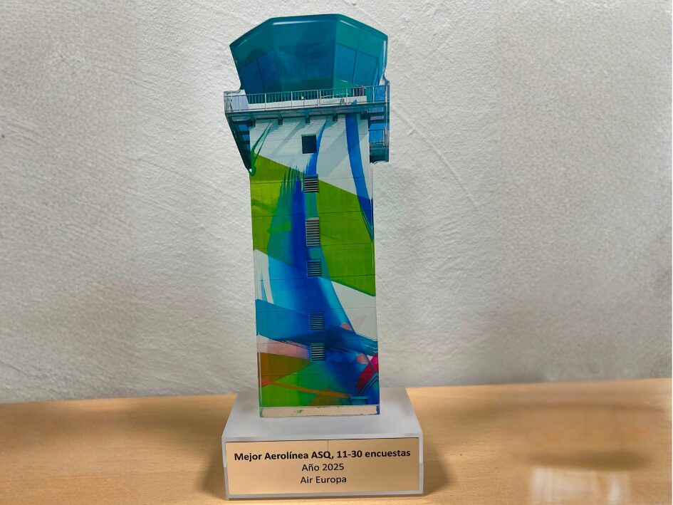 Air Europa recibe premio como Mejor Aerolínea ASQ en Punta Cana