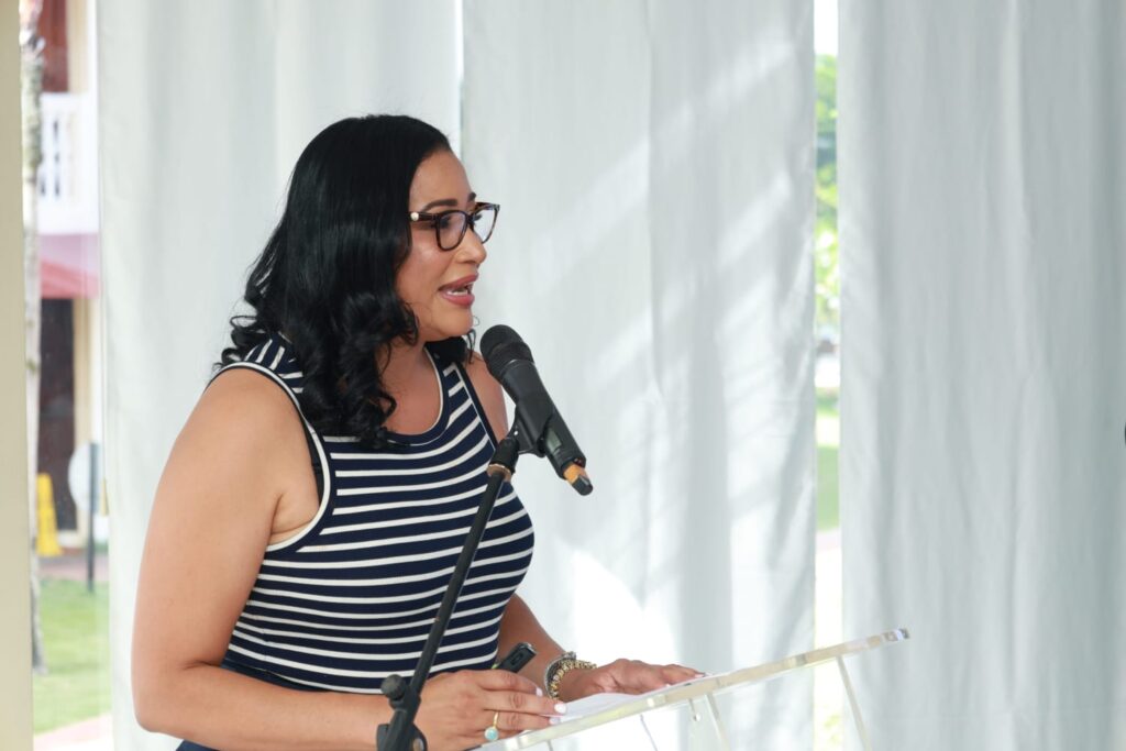 Jakaira Cid, productora general de la feria.