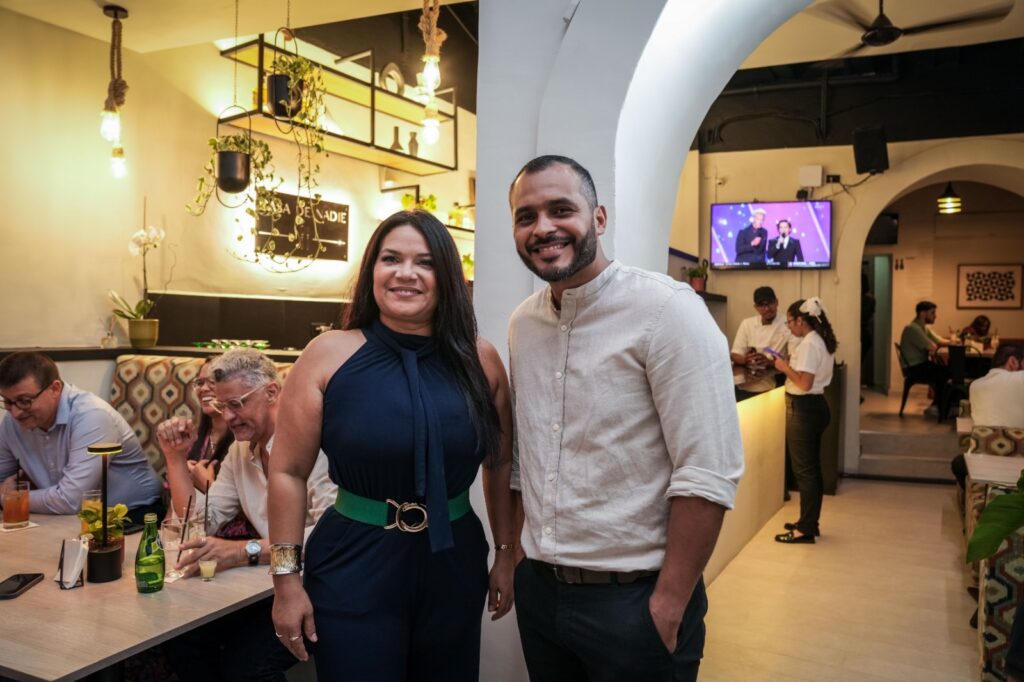 Sarah Hernández y Samuel Fuentes.