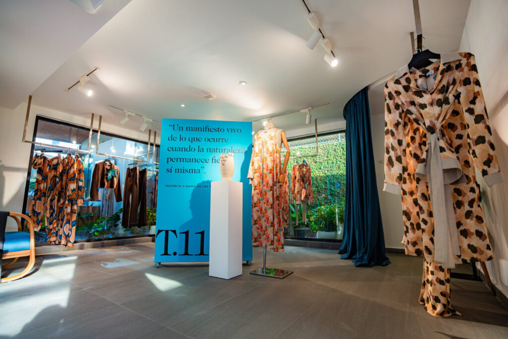 Bahía de las Águilas inspira nueva colección resort de Melina Cortés-Nmili