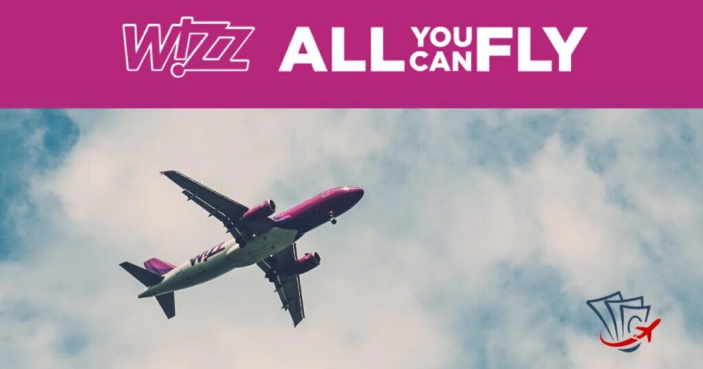 Programa All You Can Fly de Wizz Air.