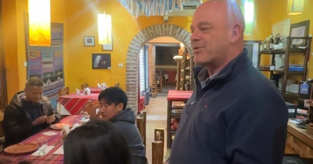 José Ortiz, propietario del restaurante Viracocha.