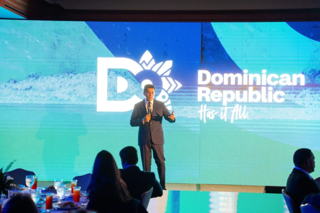 David Collado durante el roadshow turístico de República Dominicana en Houston, Texas